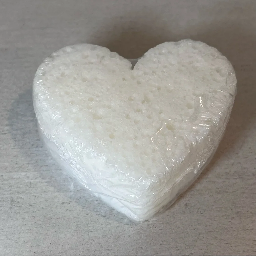 SPONGELLE Body Wash Buffer Bath Sponge Gift Heart Sweet Orchid Multi Use NWT